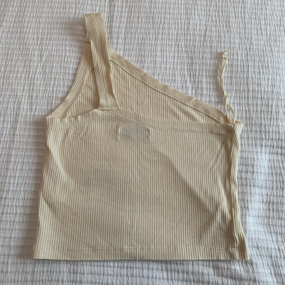 Urban Outfitters Ribbed one shoulder tank - Picture 2 of 6